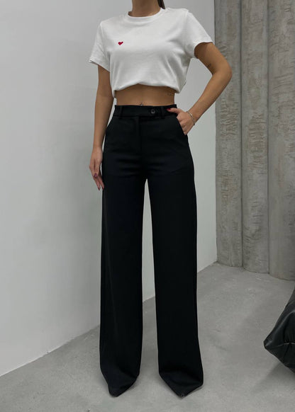 Pantalon Tailleur - 2 coloris